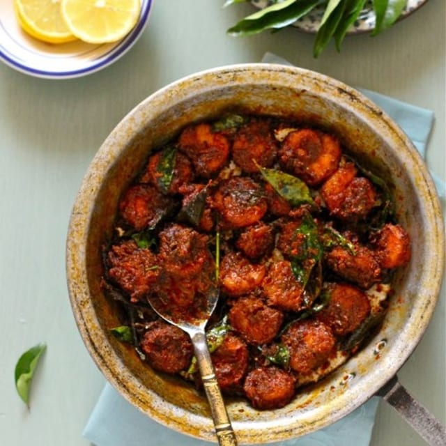 Prawn Roast.