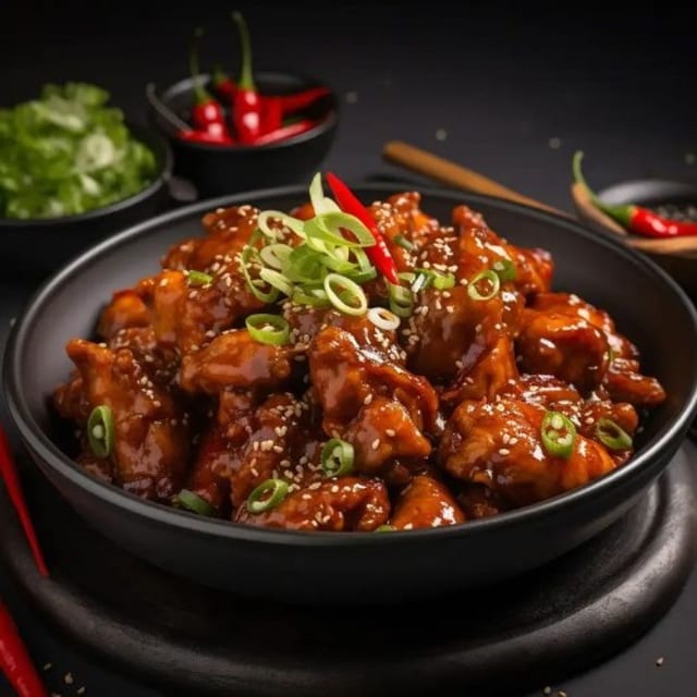 Chilli Chicken (Boneless).